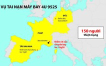 Máy bay Đức rơi 4,3km trong 6 phút