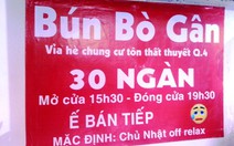 Cư dân mạng “dậy sóng” vì quán bún bò gân