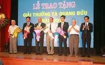 Trao giải thưởng Tạ Quang Bửu cho 3 nhà khoa học