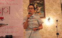 Thủy Anna dùng nhuận bút tập thơ làm từ thiện