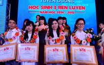 Tuyên dương 31 “Học sinh 3 rèn luyện”