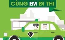 ​Trợ giá học sinh đi thi bằng taxi