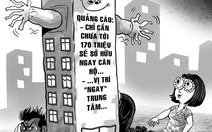 Tỉnh táo với tờ rơi quảng cáo bán nhà