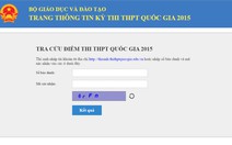 Xem điểm thi THPT Quốc gia theo khu vực