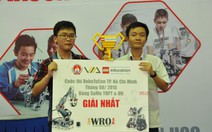 Trường ĐH KHTN TP.HCM đoạt giải nhất Robotacon