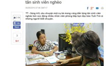 Nhìn lại mình từ tấm lòng bà cụ tặng vàng cho sinh viên nghèo