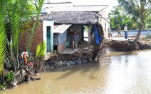 Dự án chống sạt lở thi công ì ạch