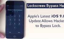 Apple "quên" lỗi màn hình khóa trong iOS 9.0.1