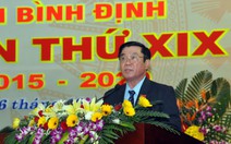 Ông Nguyễn Thanh Tùng làm Bí thư tỉnh ủy Bình Định