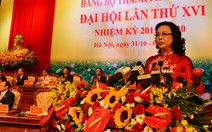 Hà Nội bầu 4 phó bí thư Thành ủy