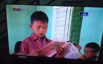 ​Học sinh đọc sách ngược: lỗi dàn dựng hay do không biết chữ?