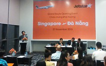 Jetstar mở đường bay thẳng Singapore - Đà Nẵng từ 27-11