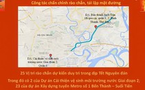 TP.HCM ngưng đào đường 15 ngày để người dân đón tết