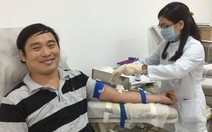 ​Gần 100 đơn vị máu hiến cho bệnh nhi ung thư mùa tết