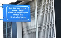 ​Học sử qua bảng thuyết minh tên đường