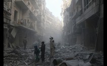 ​Những bức ảnh chụp thành phố Syria đang hấp hối