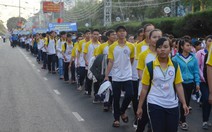 ​Cần Thơ: đi bộ vận động quỹ trang thiết bị cho y tế cơ sở