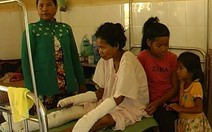 Bị chồng cũ đánh trọng thương vứt trong rừng