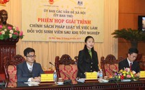 Quốc hội nên hỏi giới trẻ nhiều hơn