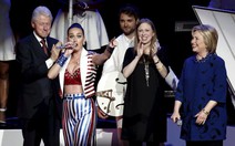 Katy Perry, Elton John hát ủng hộ Hillary Clinton