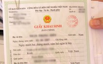 Hết mẫu giấy khai sinh để cấp cho dân