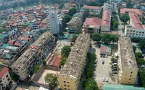 ​Hà Nội di dời khẩn các hộ dân ở nhiều khu tập thể cũ