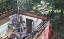 Cháy nổ quán cà phê hẻm, cả khu phố náo loạn