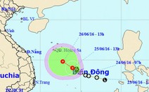 Áp thấp cách Hoàng Sa 380km, ​có khả năng mạnh lên