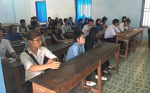 Thí sinh chưa thi tốt nghiệp THPT đã...đậu