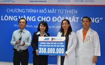 ​MB phối hợp cùng Bệnh viện mắt TP HCM mổ mắt miễn phí