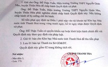 Phạt hiệu trưởng 15 triệu đồng vì thu tiền học sinh