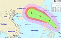 Biển Đông lại sắp có bão mới