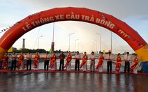 Thông xe cầu huyết mạch vào Khu kinh tế Dung Quất