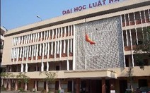 ​ĐH Luật Hà Nội công bố danh sách trúng tuyển