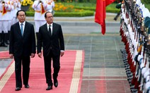 Tổng thống Pháp François Hollande bắt đầu thăm Việt Nam 