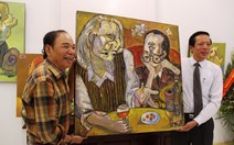 ​Họa sĩ Nguyễn Đại Giang tặng tranh cho tỉnh Thừa Thiên -  Huế