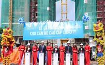 ​Đất Xanh cất nóc sớm khu căn hộ cao cấp Luxcity