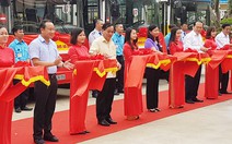 ​Hà Nội khai trương hai tuyến xe buýt kết nối ngoại thành