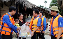 Tổ chức đội thanh niên tình nguyện khắc phục hậu quả mưa lũ