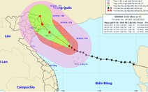 Bão số 7 cách Hải Phòng 470km, giật cấp 16