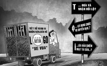 Trục lợi từ mua bán logo “xe vua”: tội gì?