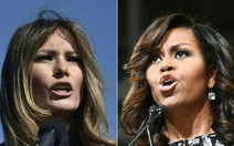 Bà Michelle Obama gặp bà Melania Trump ở khu biệt lập