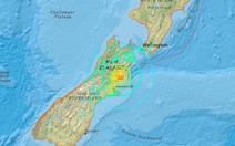 New Zealand động đất 7,8 độ Richter xuất hiện sóng thần