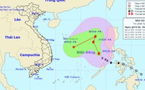 Bão số 9 giật cấp 10-11, cách Trường Sa 530 km