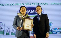 Vinamilk tiếp tục được vinh danh top 10 thương hiệu 'Tin và dùng'