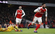 Giroud thừa nhận "siêu phẩm đánh gót" là bàn thắng may mắn