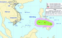 Biển Đông chuẩn bị đón áp thấp nhiệt đới