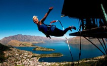 Tết đến sang New Zealand chơi trò nhảy bungee