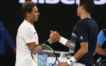 ​Đánh bại Raonic, Nadal vào bán kết Úc mở rộng 2017