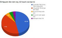 Chỉ hơn 9% người du lịch ngày Tết, còn bạn?